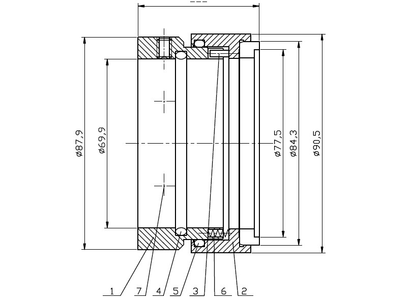 Tuthhill 2.750 drawing